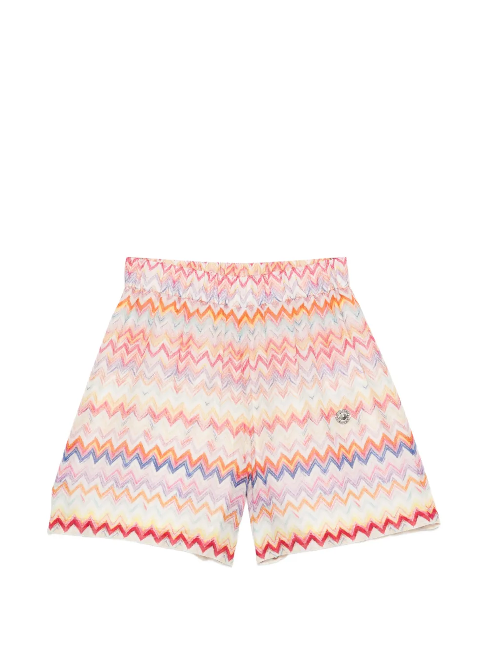 Missoni Kids zig-zag-print shorts - Neutrals