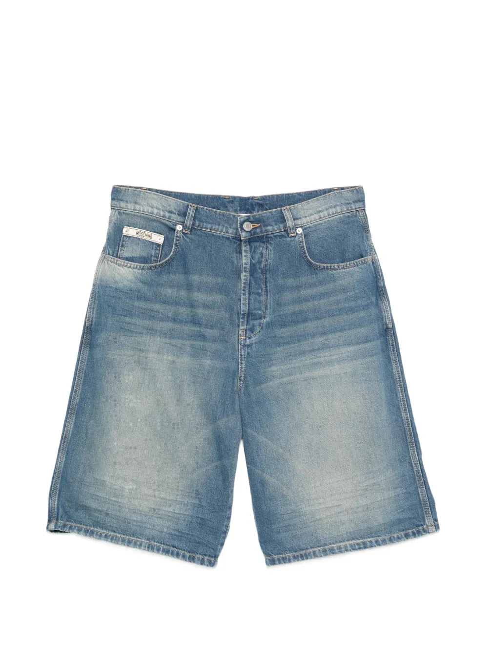 Moschino Shorts con logo - Blu