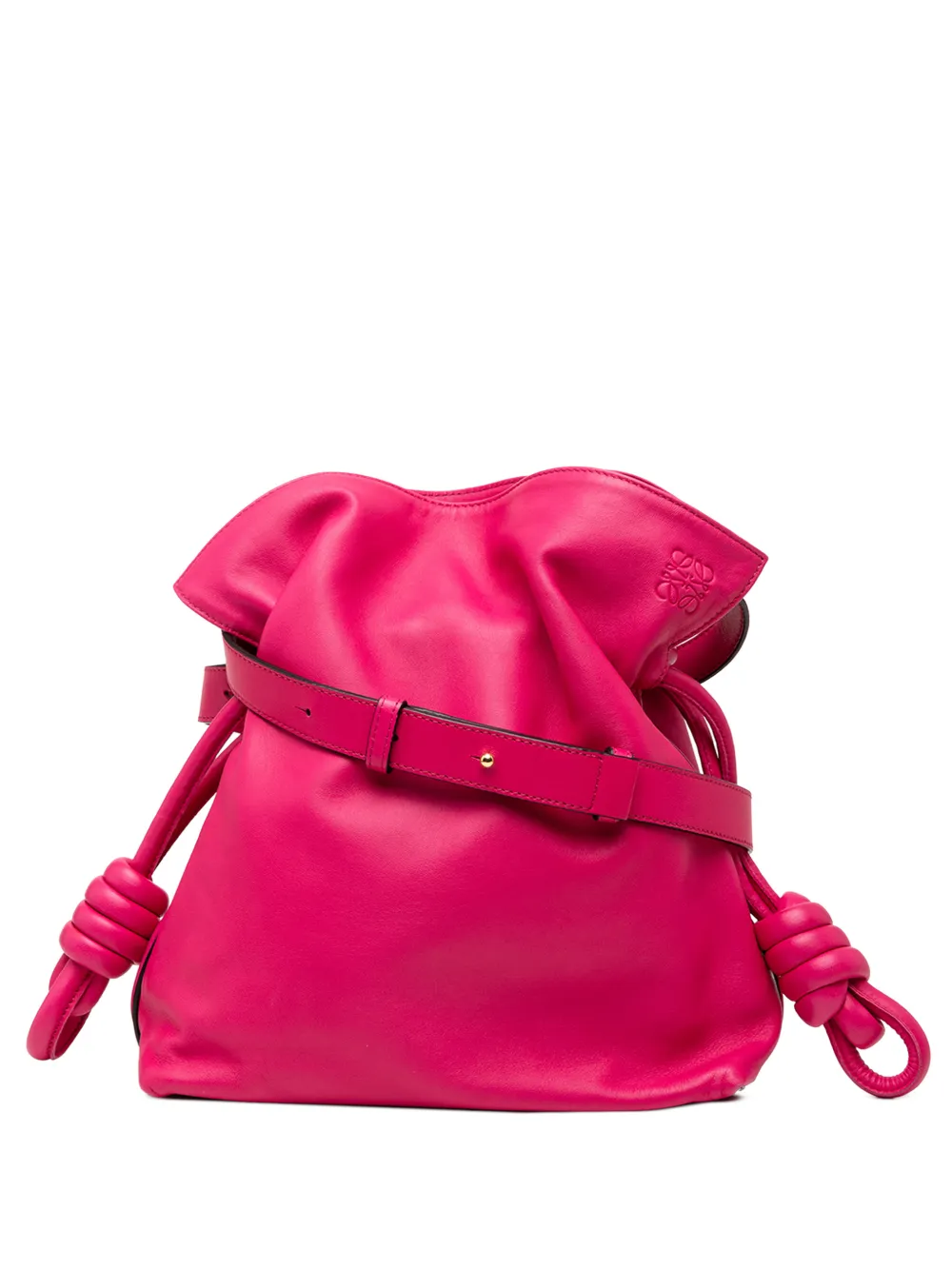 Loewe Pre-Owned 2016 Nappa Flamenco Tassel 22 crossbody bag - Rosa