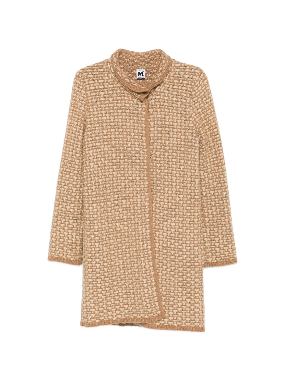 Missoni Pre-Owned 2000s strukturierter Mantel - Braun