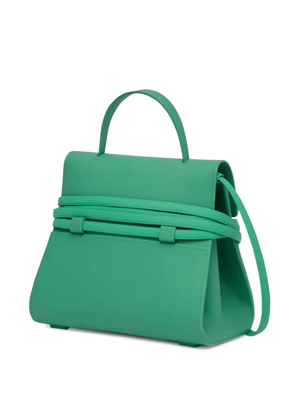 Moschino Kleine Tie Me handtas Groen