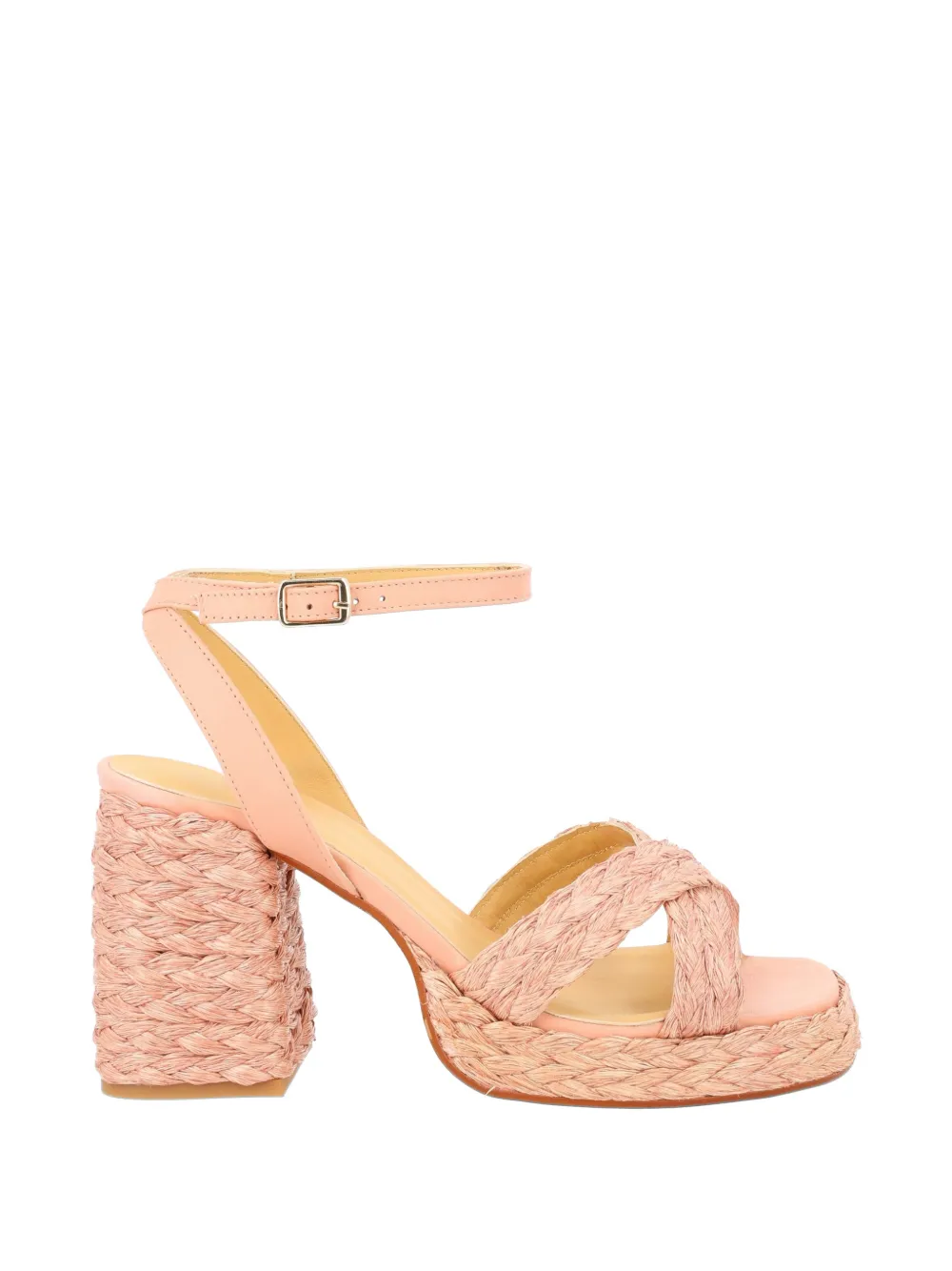 Castañer Valeriette 258 woven platform sandals Roze