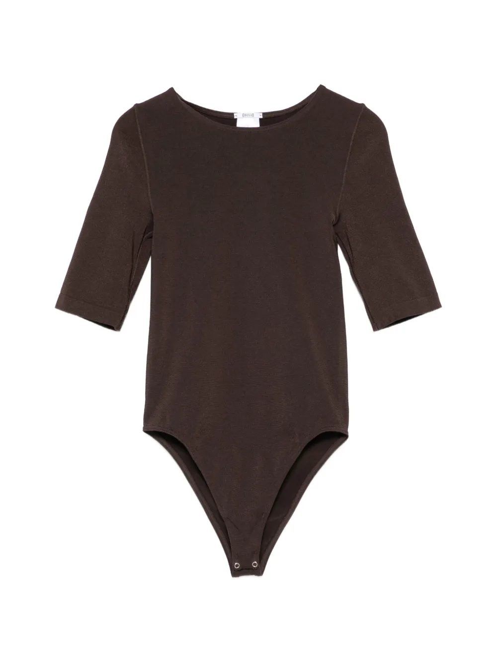 Wolford elbow-sleeved top - Marrone