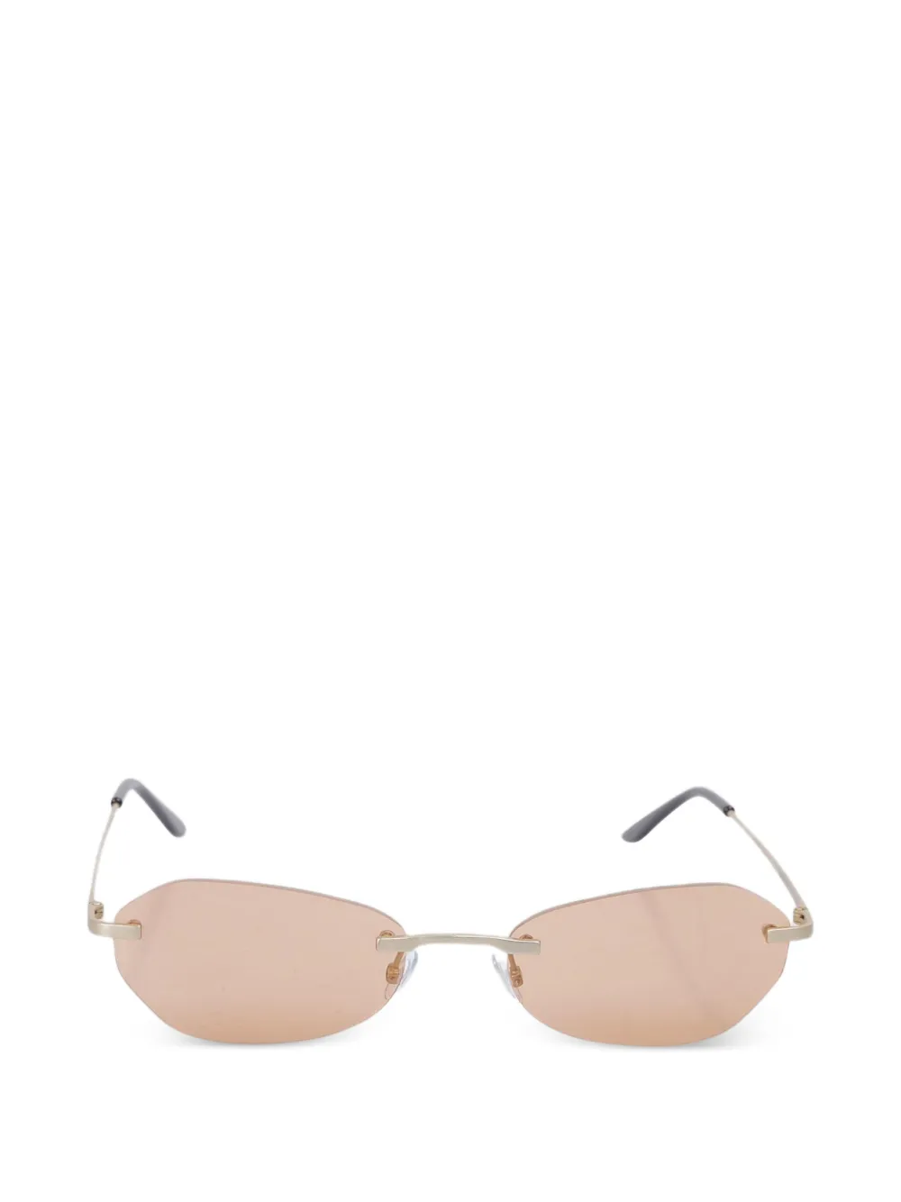 OUR LEGACY Adorable oversized-frame sunglasses - Oro