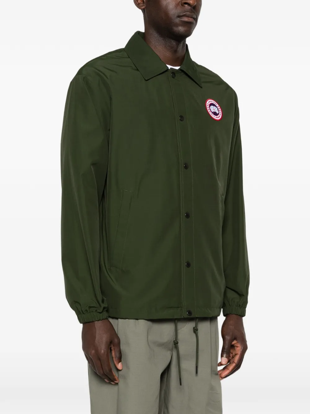  Canada Goose Regency Logo-patch Jacket - Green 
