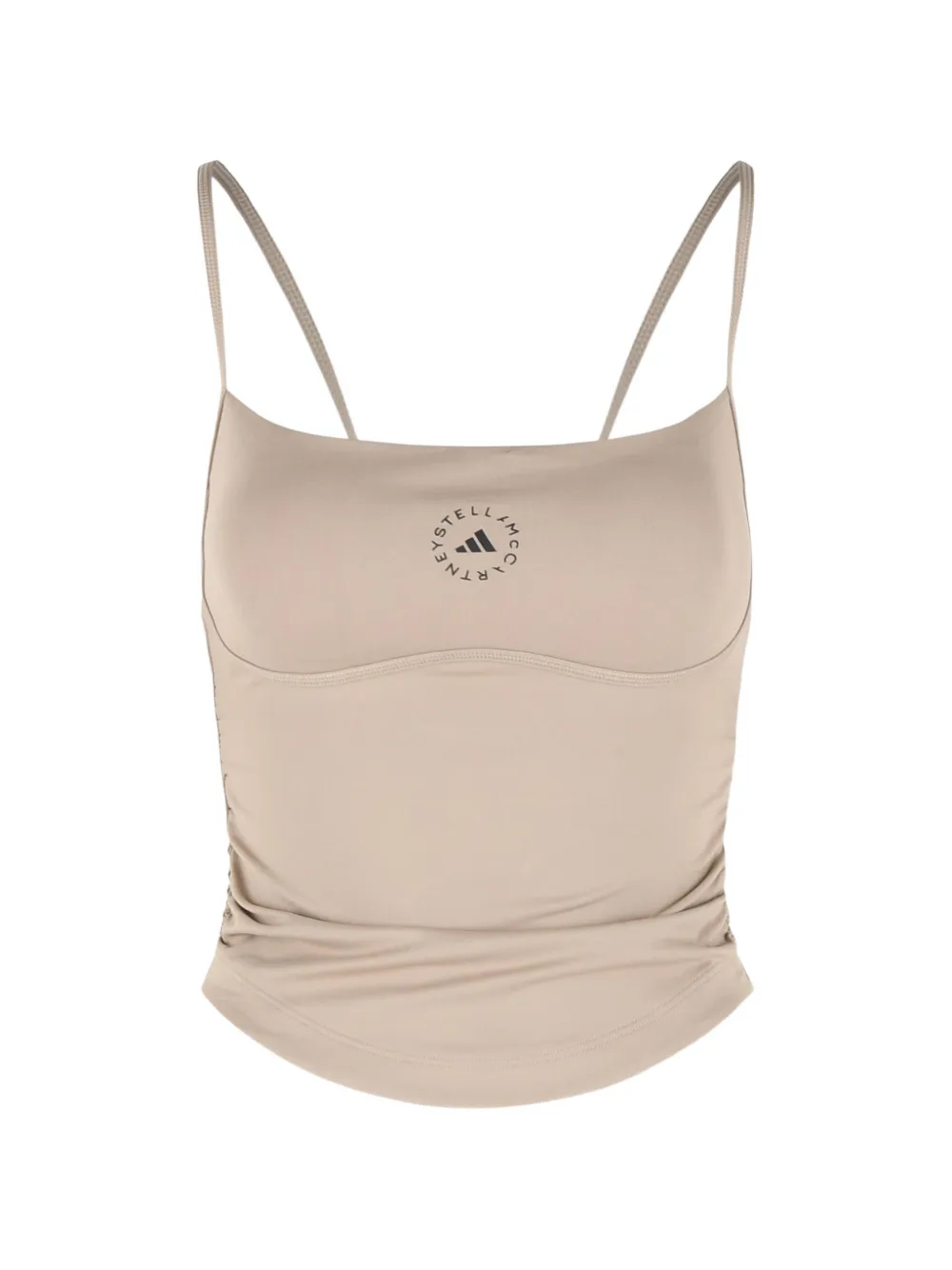 adidas by Stella McCartney logo tank top - Nude