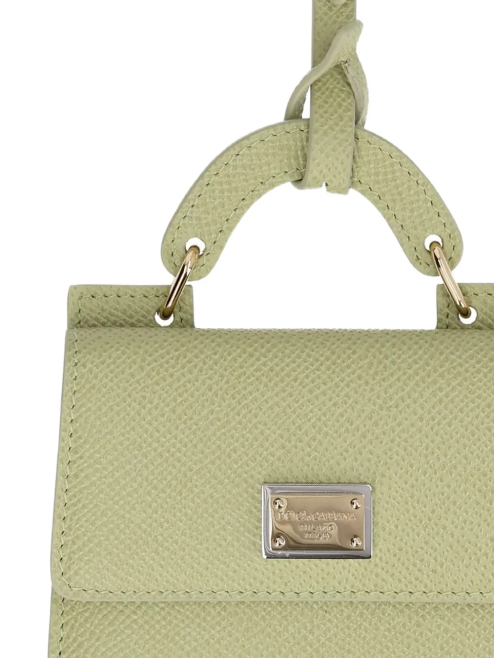  Dolce & Gabbana Logo Leather Wallet - Green 