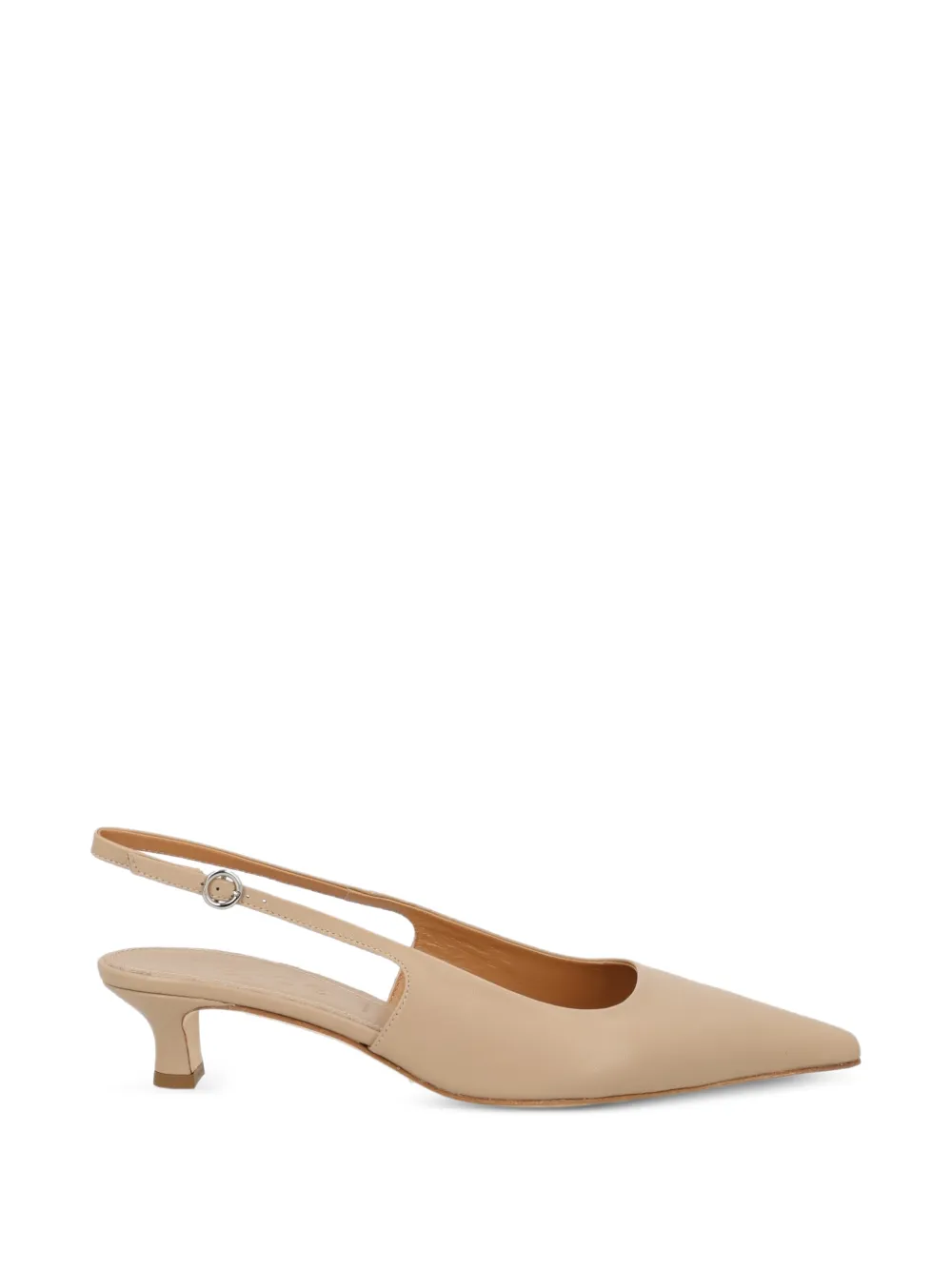 Aeyde Slingback pumps met hak Beige