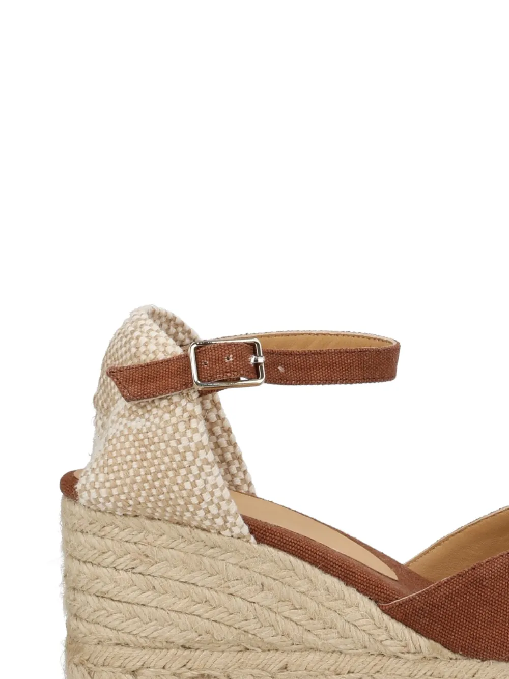 Castañer Chiarita ankle-strap heeled espadrilles Bruin