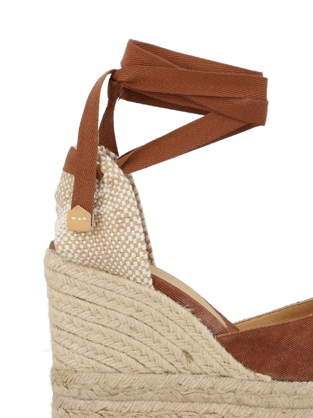 Carina Ankle-Tie Wedge Espadrilles