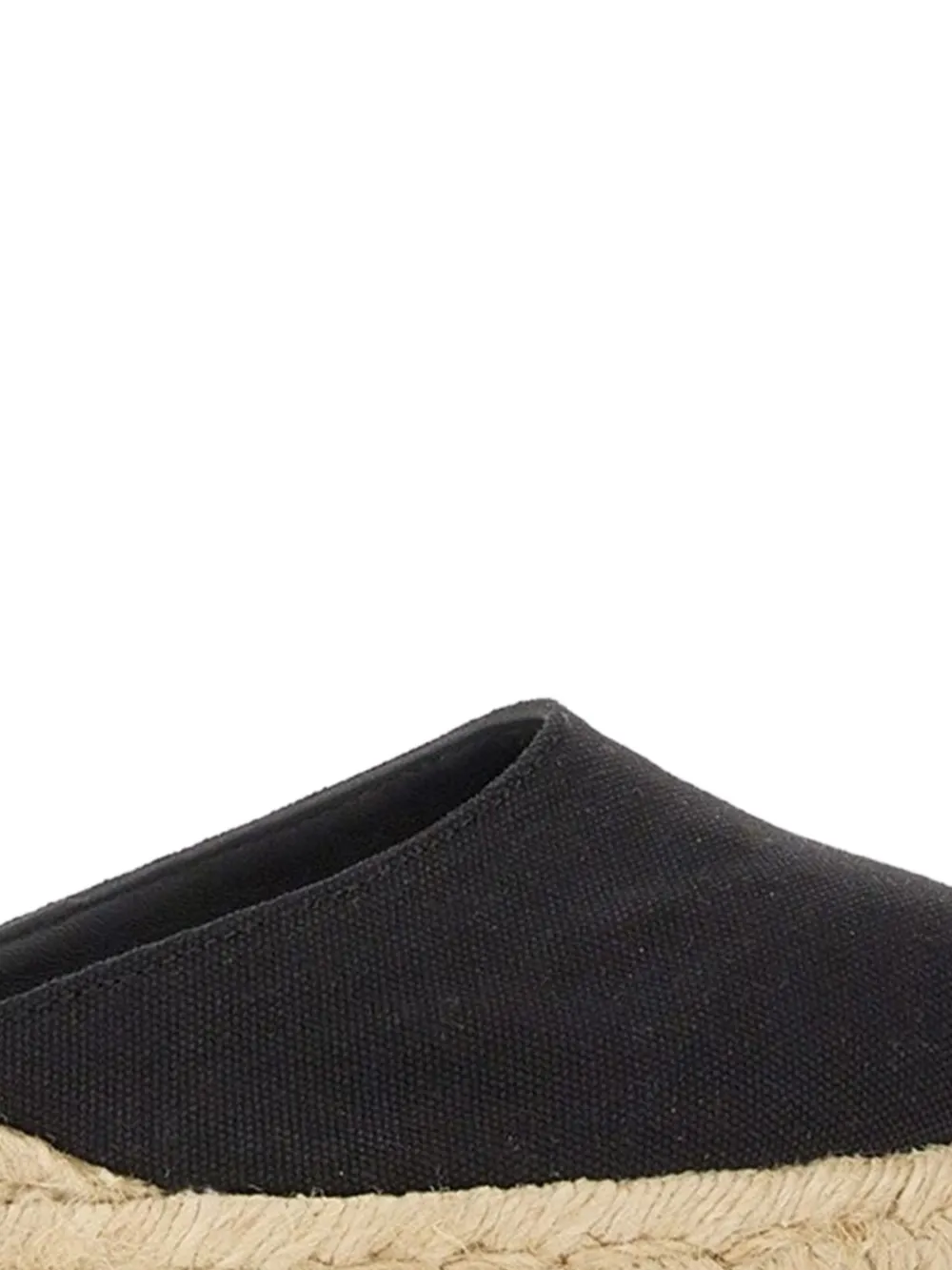 Castañer Carina espadrilles met striksluiting Zwart