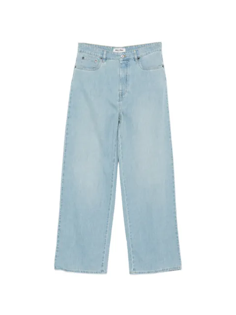 Miu Miu jean à coupe cinq poches