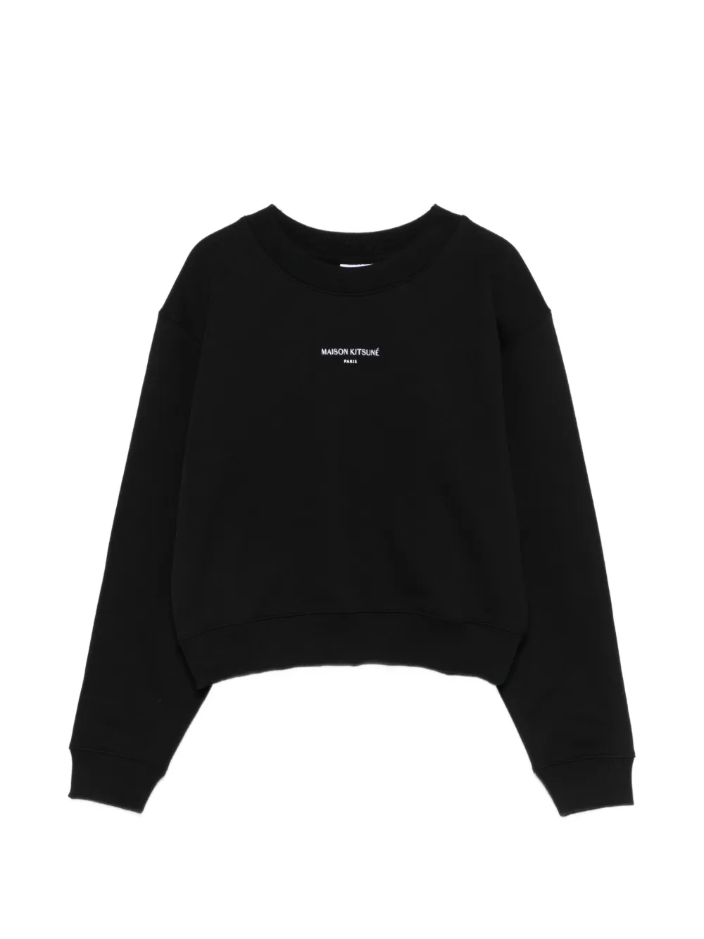 Maison Kitsuné logo sweatshirt - Nero