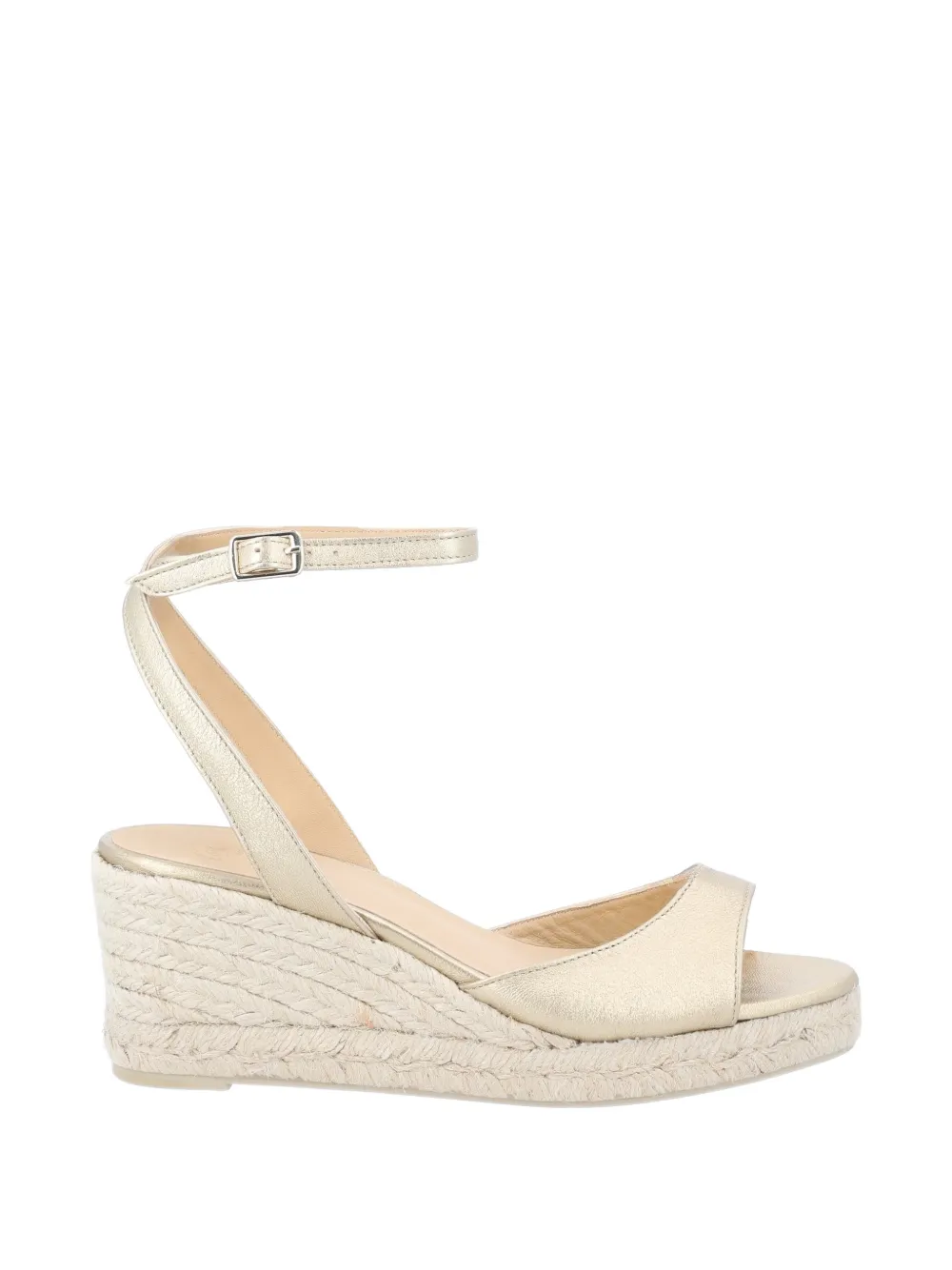 Castañer Brook wedge espadrilles - Oro