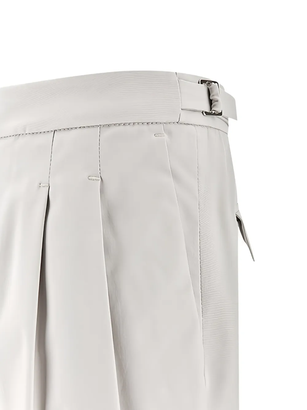 Paul & Shark Chino broek met dubbele plooi Grijs