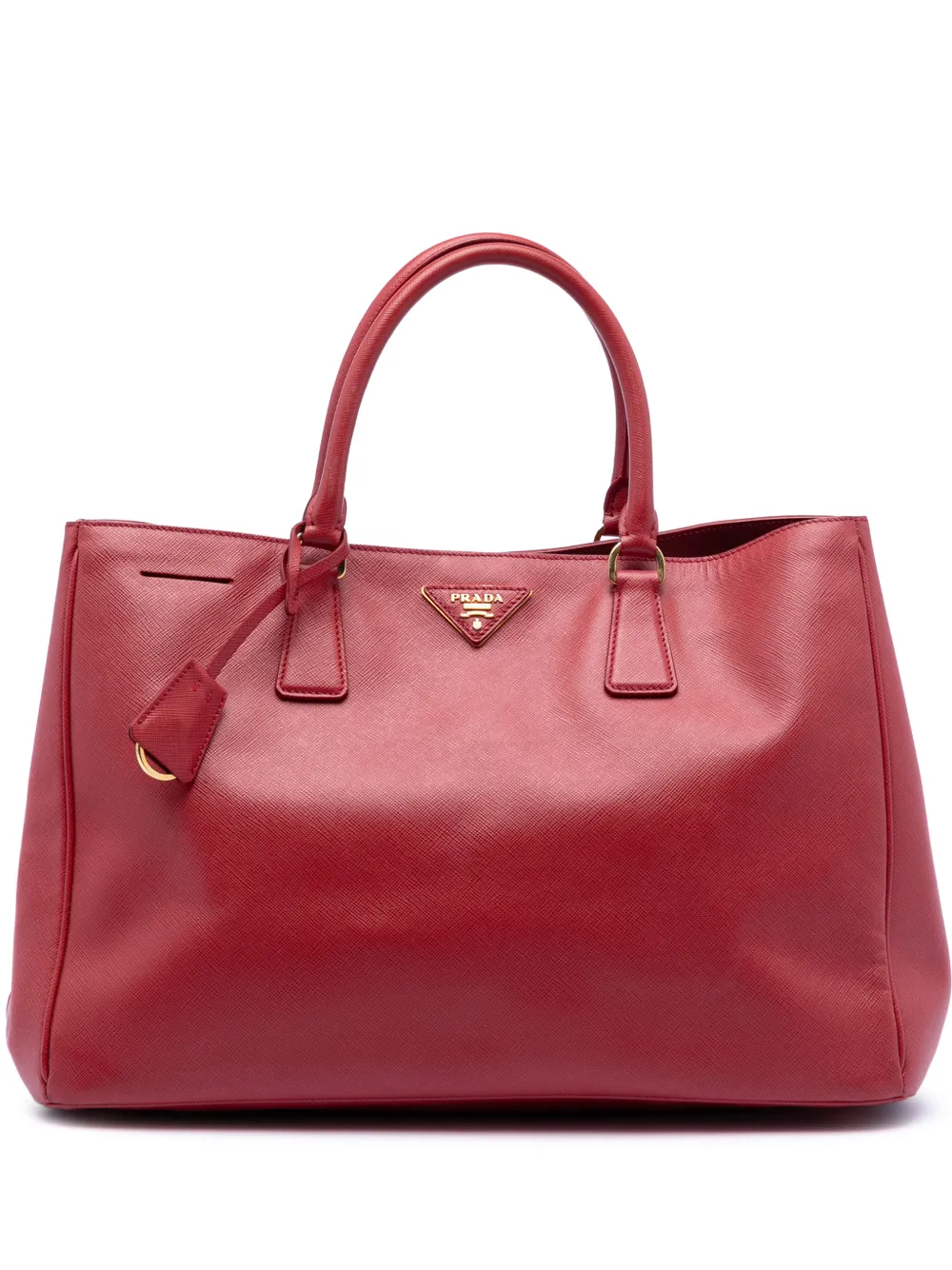 Prada Pre-Owned 2000-2025 Large Saffiano Lux Galleria satchel - Rosso