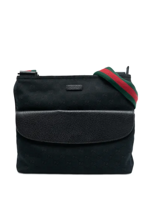 Gucci Pre-Owned 2016-2025 GG Canvas Web crossbody bag