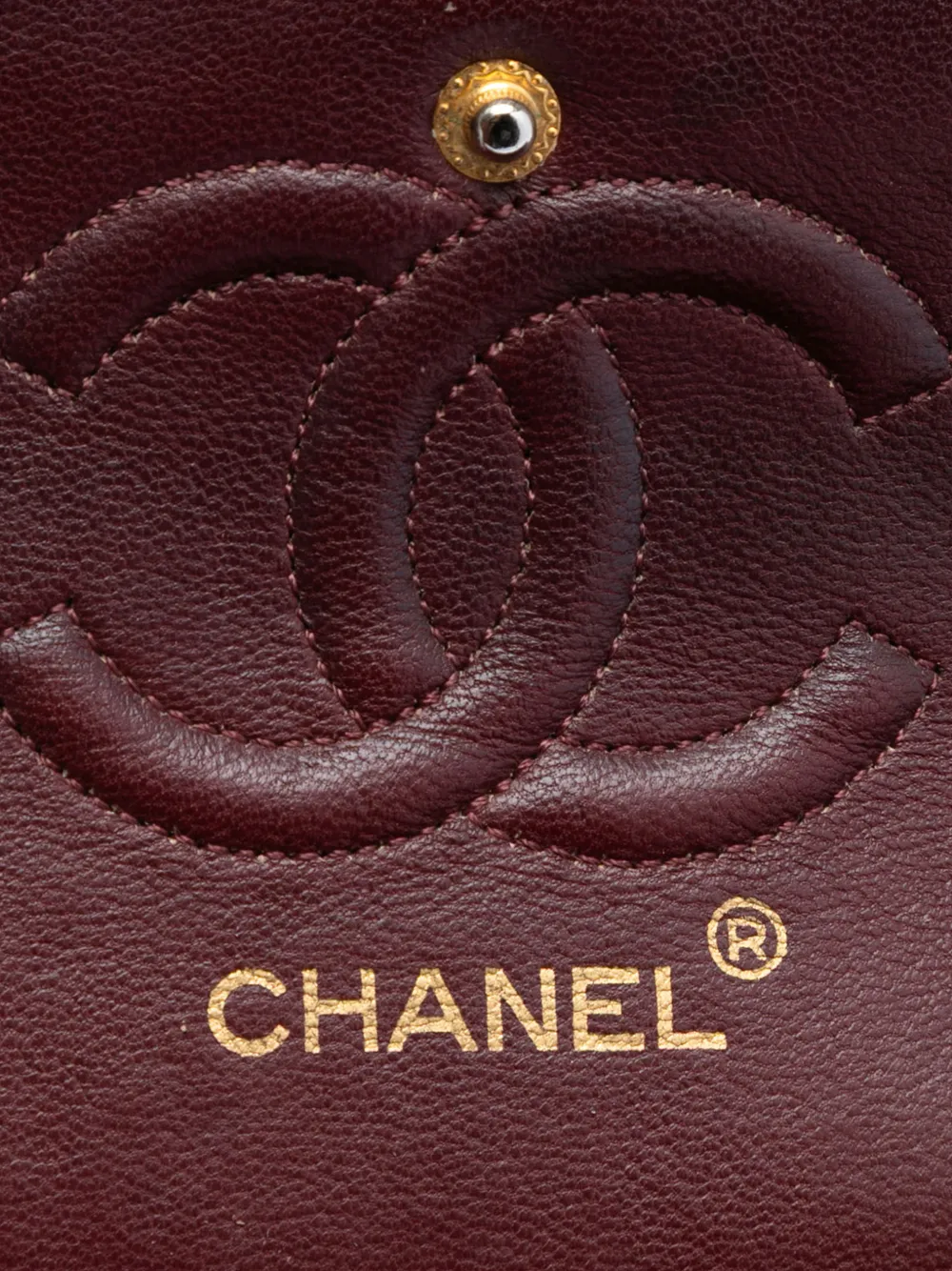 1989-1991 Small Classic Lambskin Double Flap Shoulder Bag