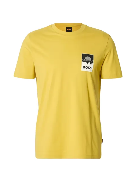 BOSS logo-print T-shirt