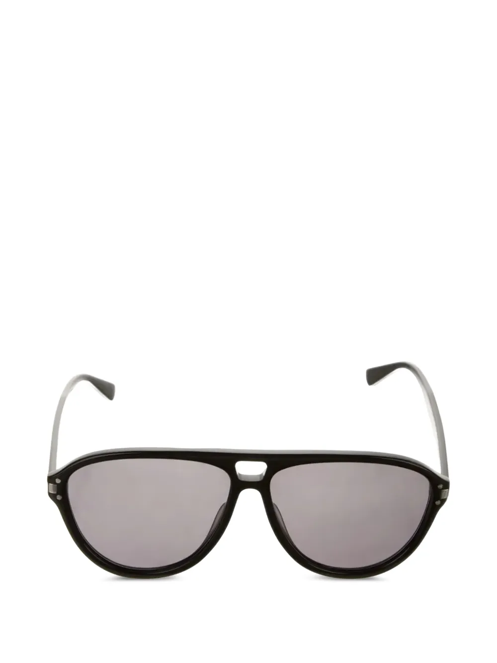 AMIRI logo pilot-frame sunglasses - Nero