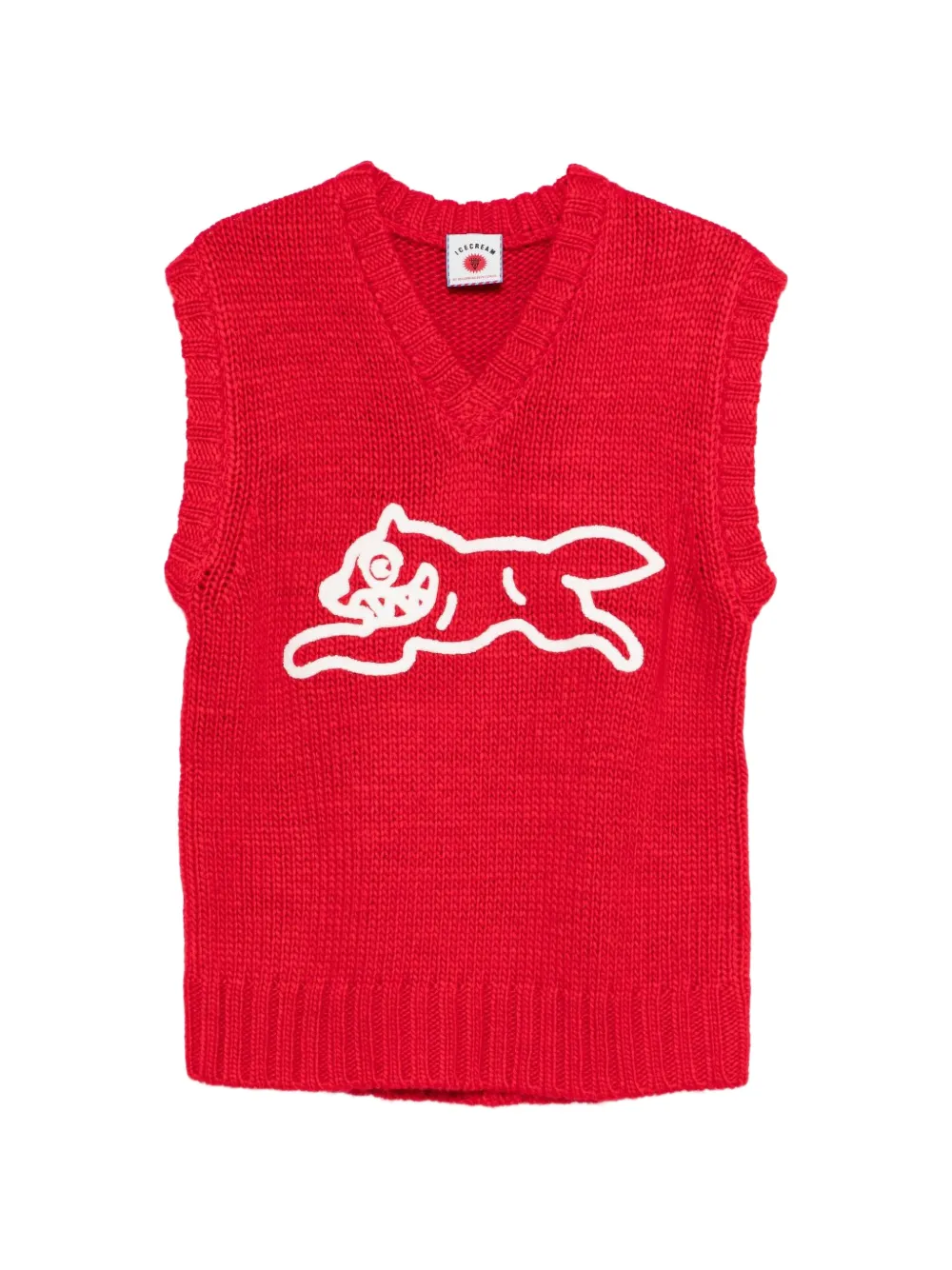 Billionaire Boys Club Running Dog V-neck vest - Rosso