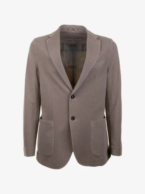Circolo 1901 single-breasted Oxford blazer
