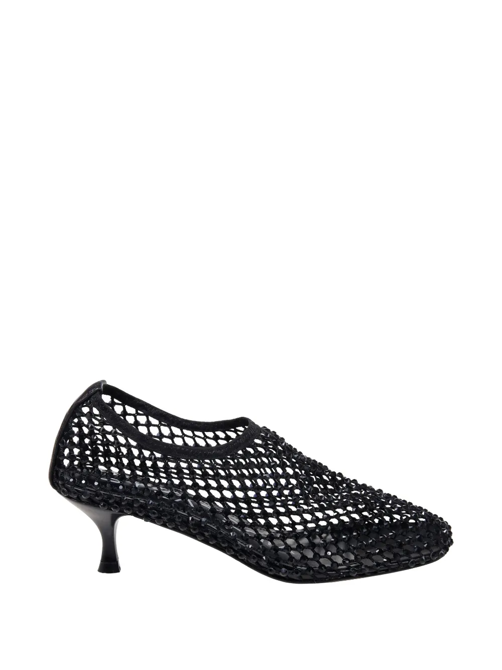strategia shoes Connie embellished mesh pumps - Bianco
