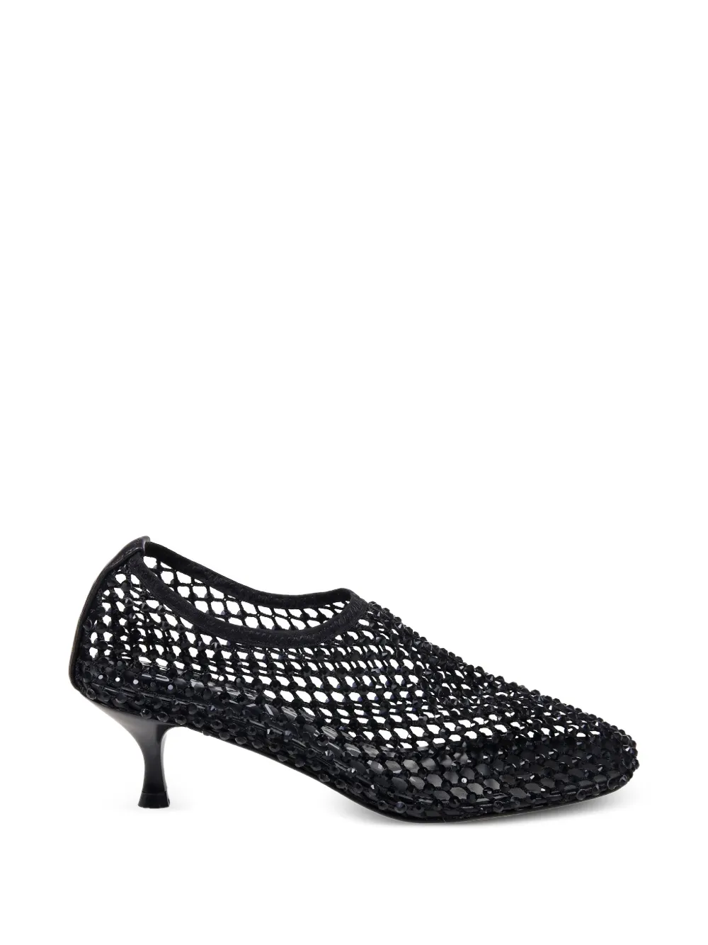 strategia shoes Connie embellished mesh pumps - Bianco