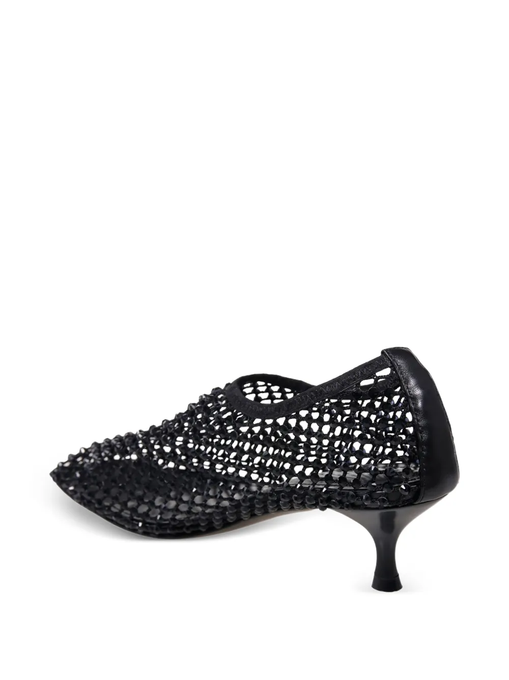 strategia shoes Connie verfraaide mesh pumps Wit