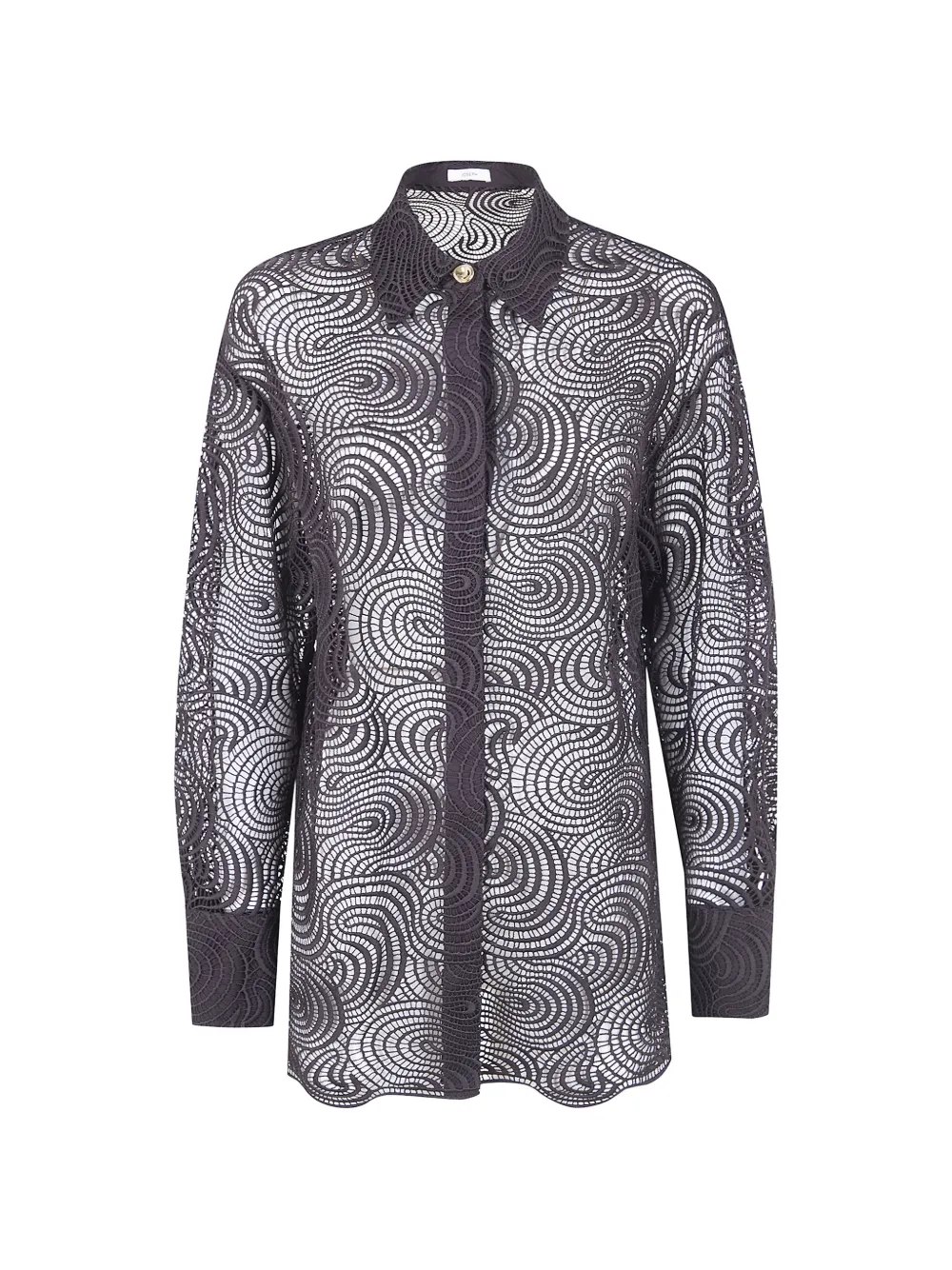 JOSEPH Nyla Corded lacy shirt - Marrone