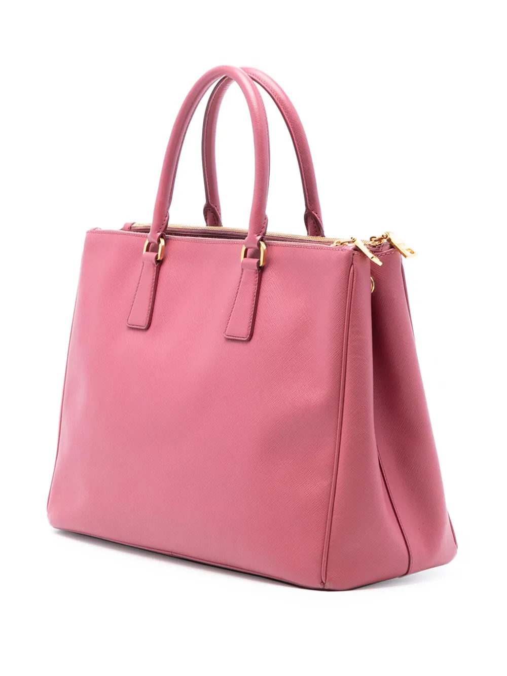 2010-2025 Medium Saffiano Lux Galleria Double Zip Tote Satchel