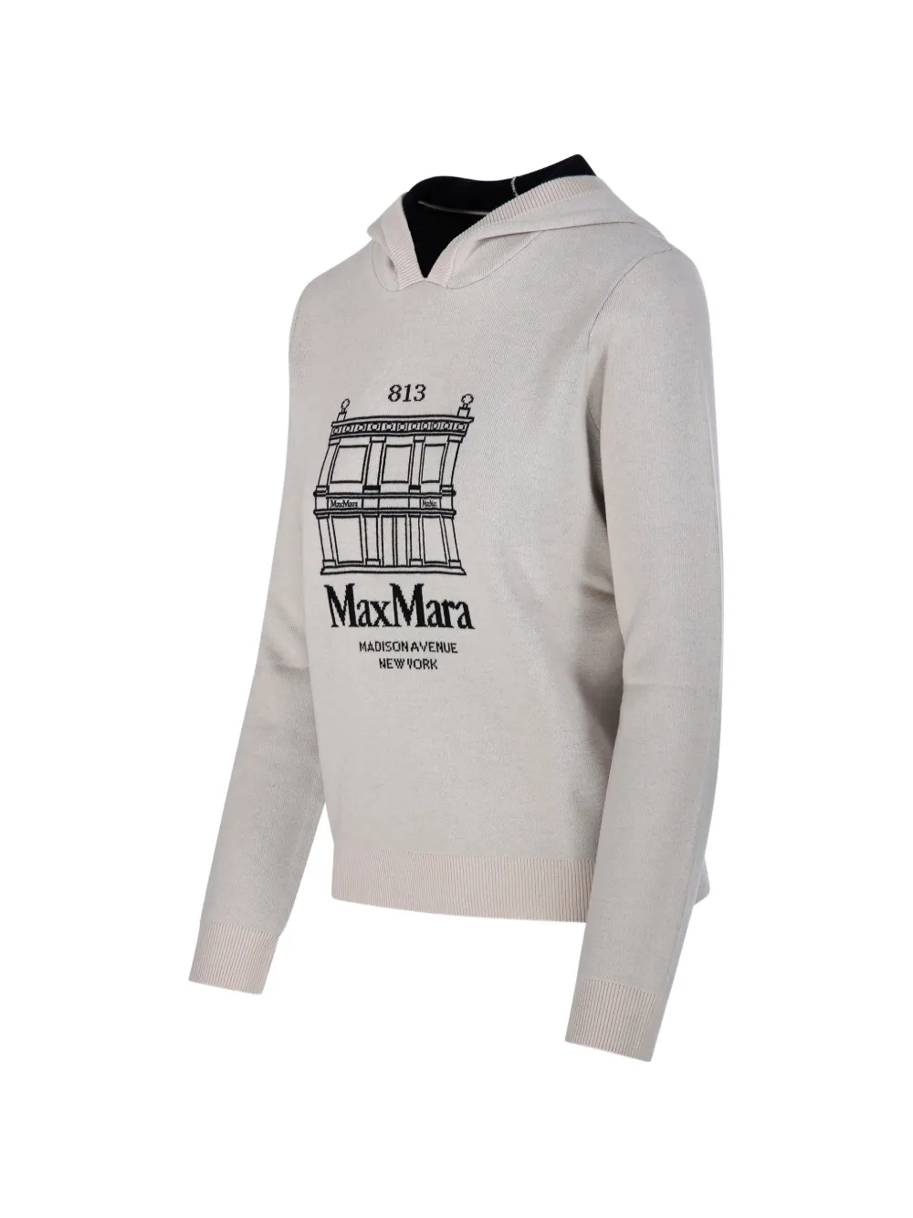  's Max Mara Hooded Sweater - Neutrals 