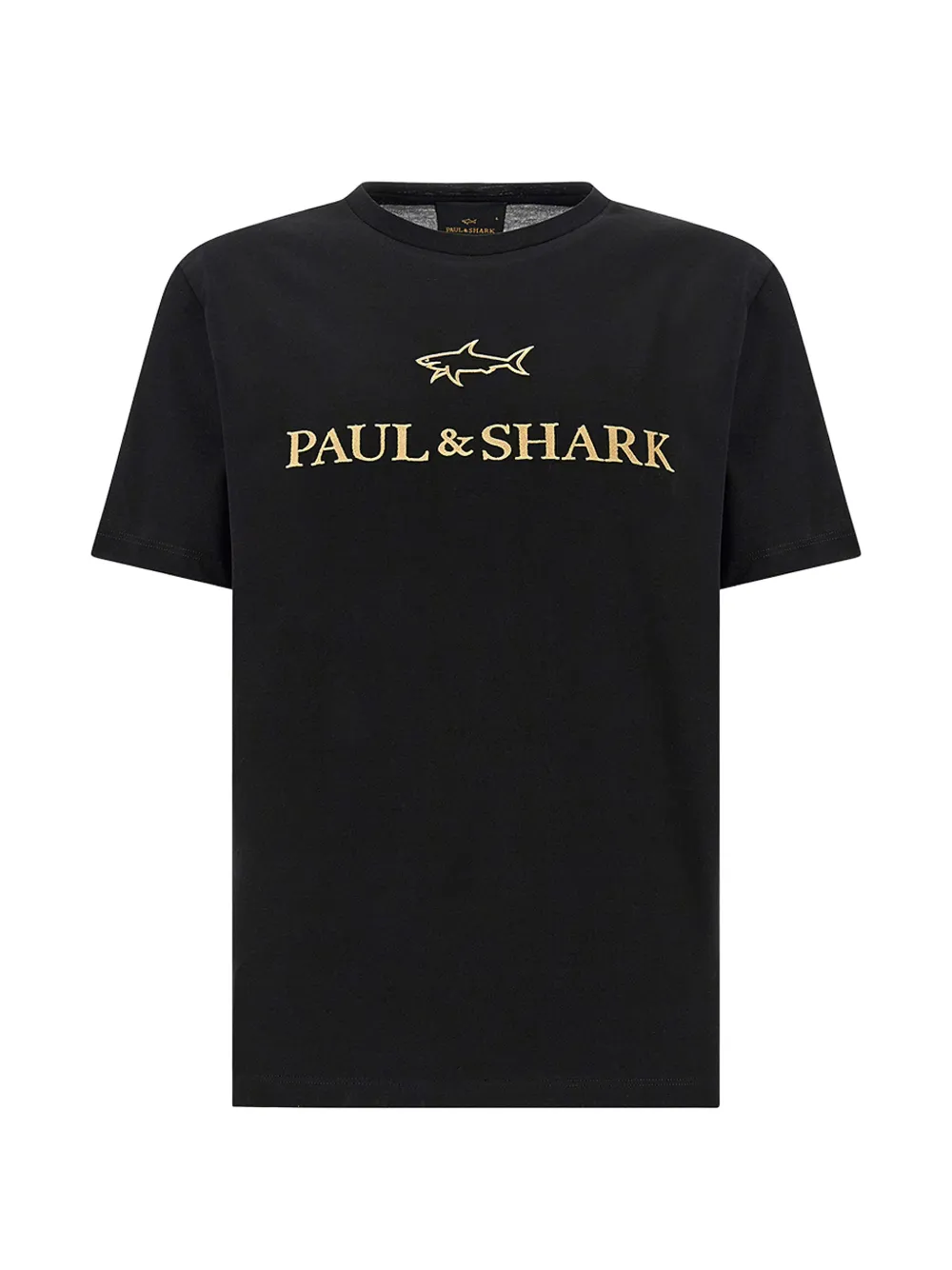Paul & Shark embroidered-logo T-shirt - Nero