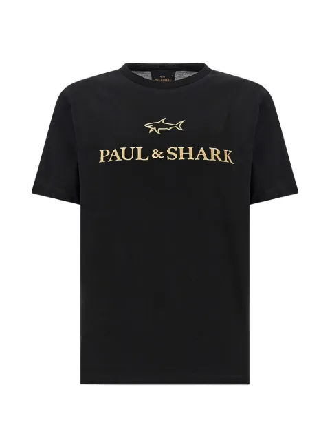 Paul & Shark embroidered-logo T-shirt