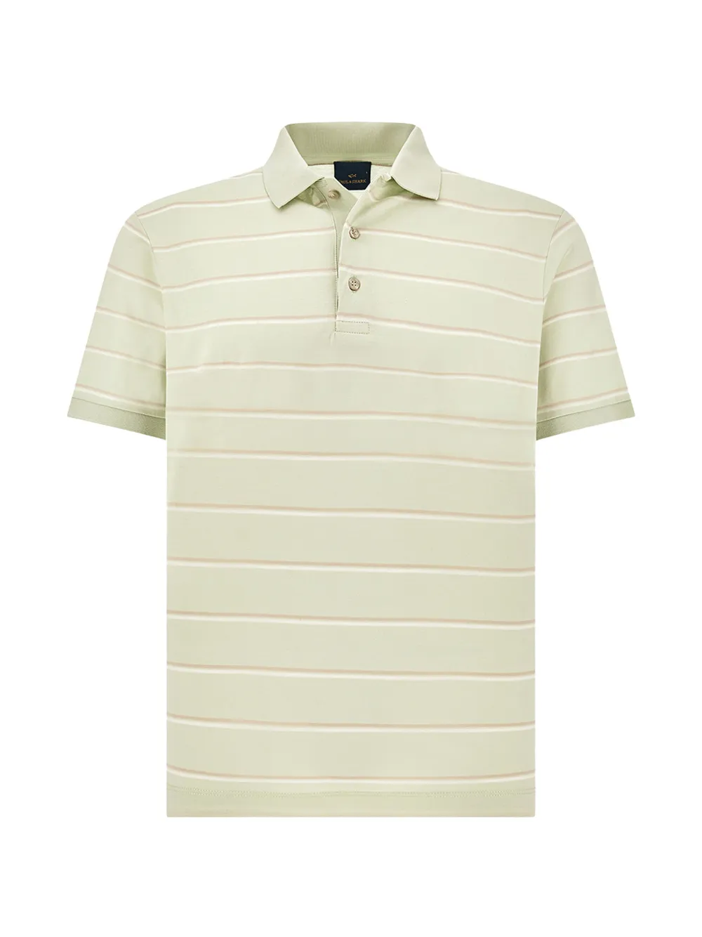 Paul & Shark striped cotton polo shirt - Verde