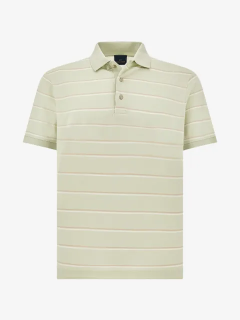 Paul & Shark striped cotton polo shirt