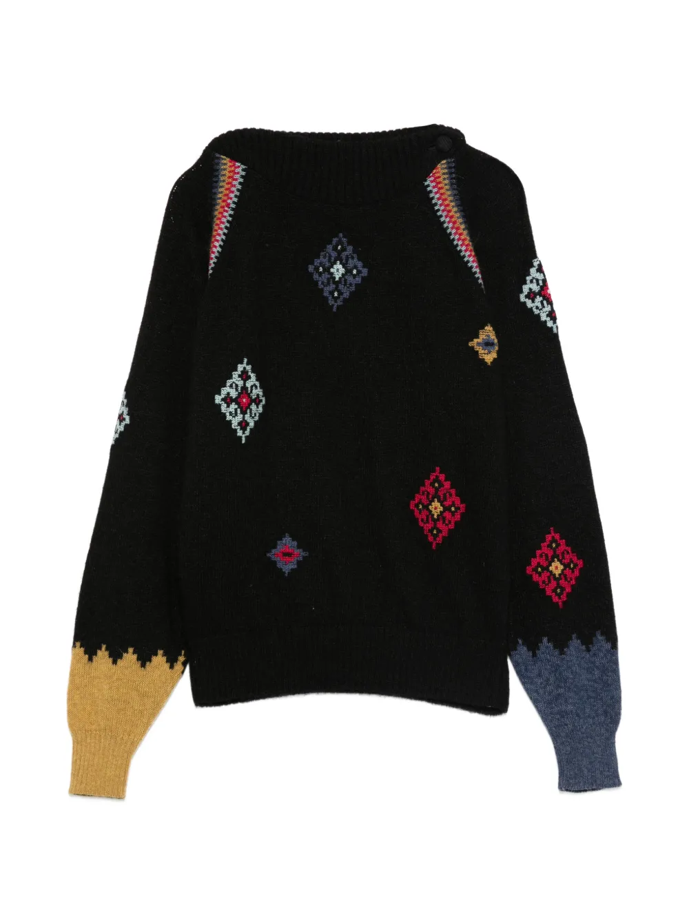 Versace Pre-Owned Maglione a fantasia anni '80 - Nero