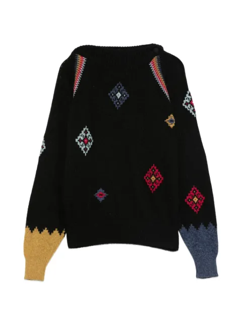 Versace Pre-Owned 1980s Pullover mit Muster