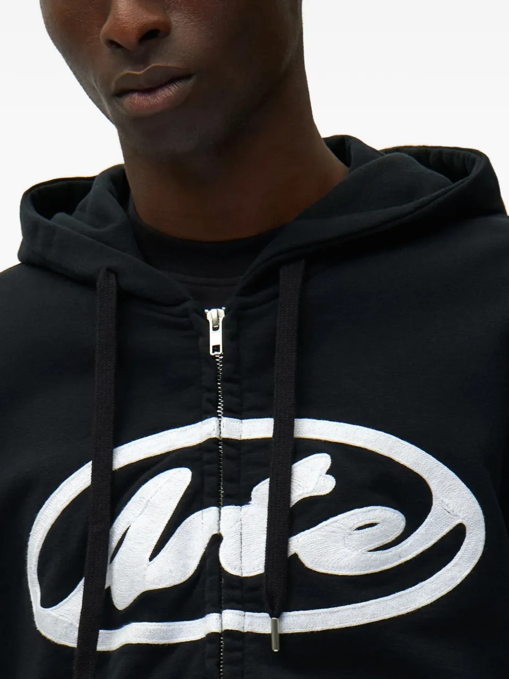 Arte Antwerp Hoodie met rits Zwart