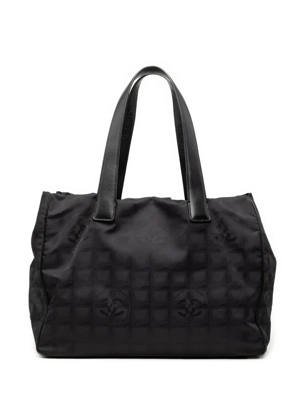 CHANEL Pre-Owned 2003-2004 New Travel Line Nylon tote bag - Nero