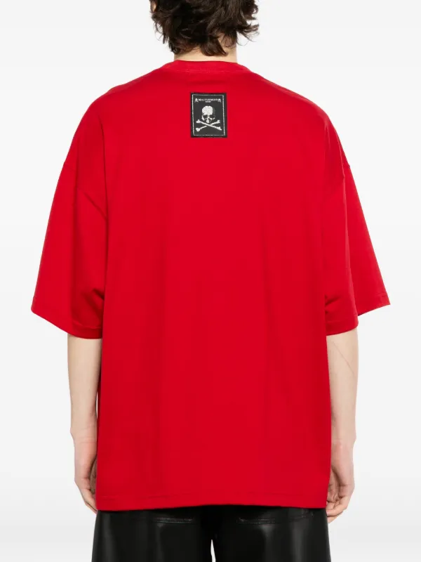 MASTERMIND WORLD スカル Tシャツ レッド L Mastermind World スカルプリント Tシャツ | レッド | FARFETCH JP