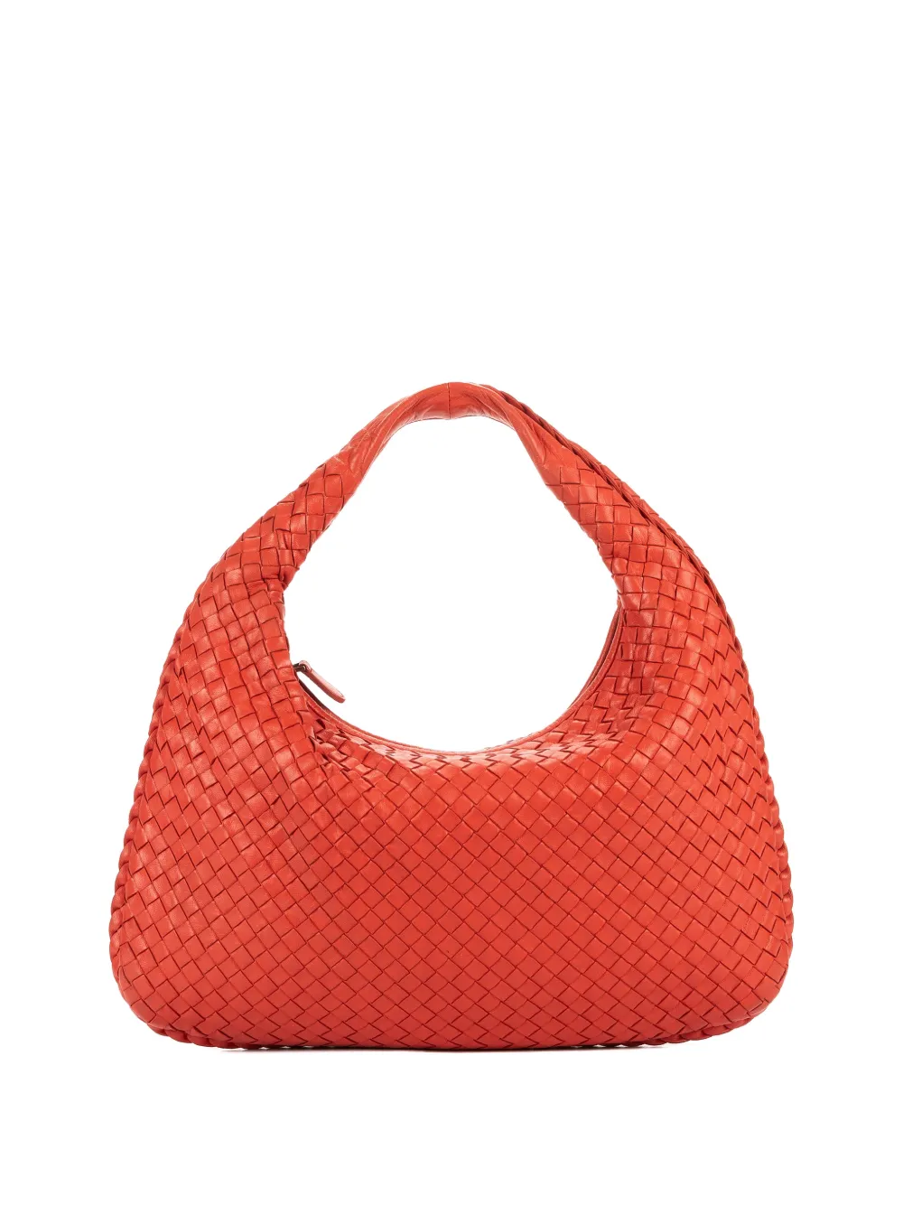 Bottega Veneta Pre-Owned woven leather handbag - Arancione