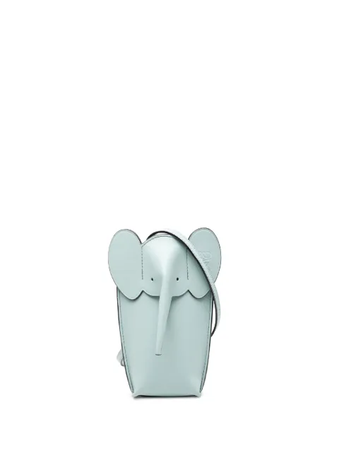 Loewe Pre-Owned 2022 Leather Elephant Pocket crossbody bag
