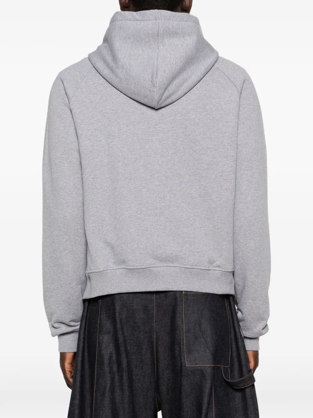 Charles Jeffrey Loverboy hoodie met rits Grijs