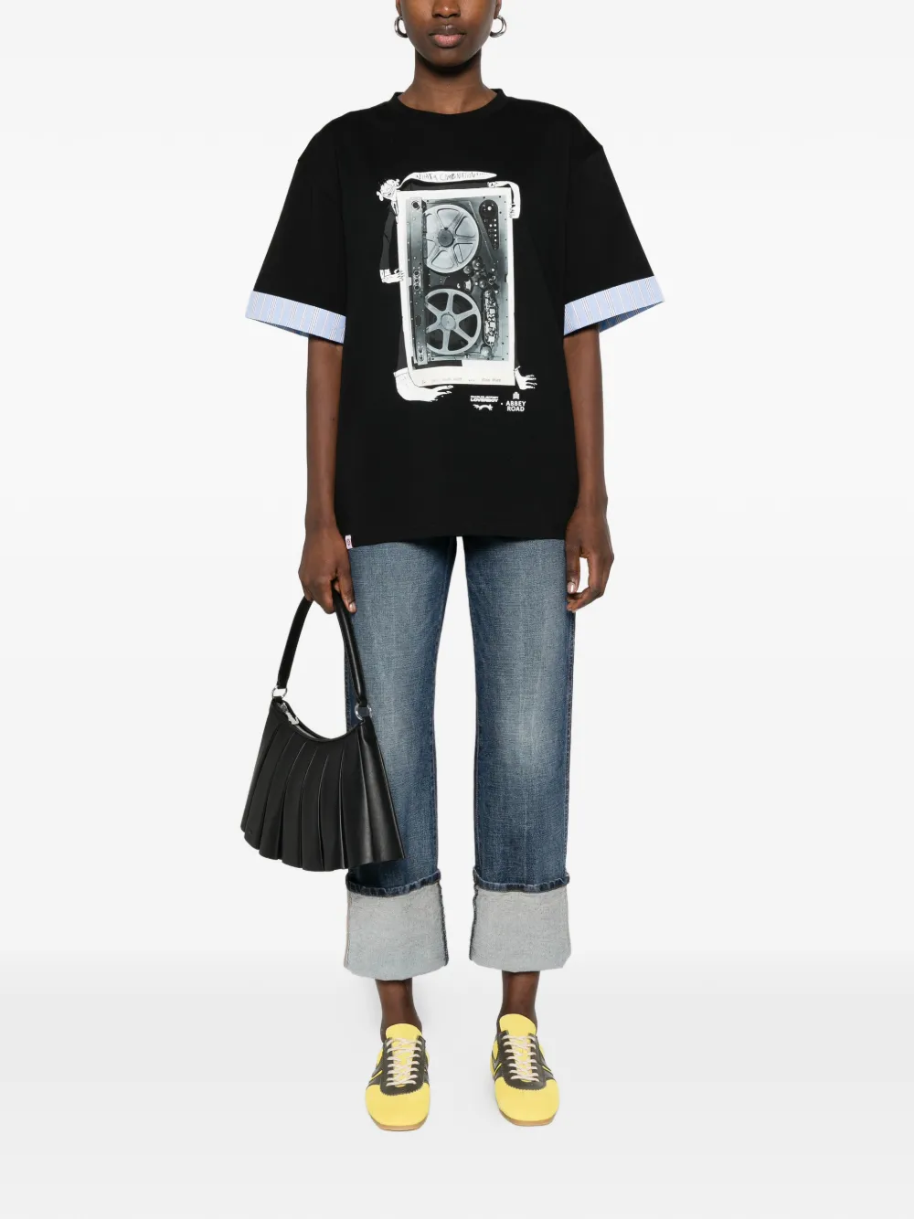 X Abbey Read Printed T-Shirt