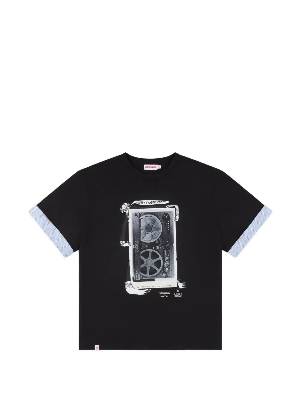 Charles Jeffrey Lover x Abbey Read T-shirt met print Zwart