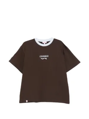 Charles Jeffrey Loverboy ロゴ Tシャツ | ブラウン | FARFETCH JP