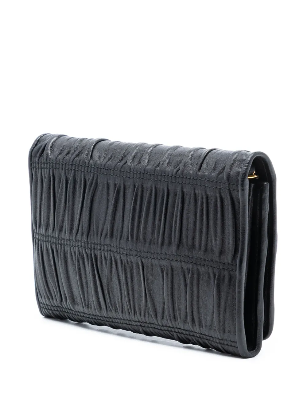 2013-2025 Nappa Gaufre Wallet On Chain Crossbody Bag
