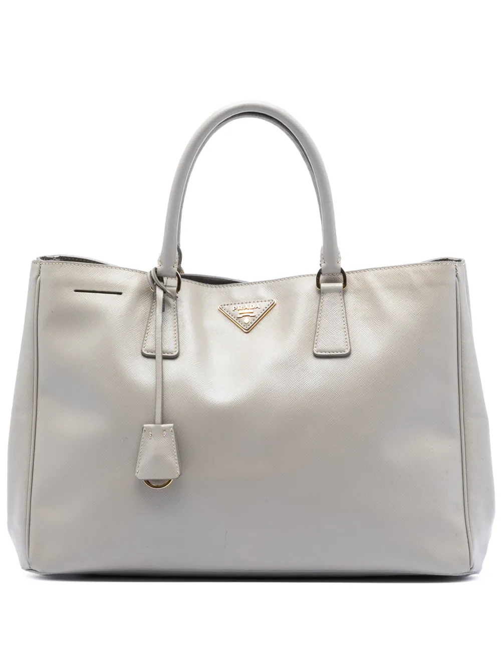 Prada Pre-Owned 2013-2025 Large Saffiano Lux Galleria satchel - Grigio