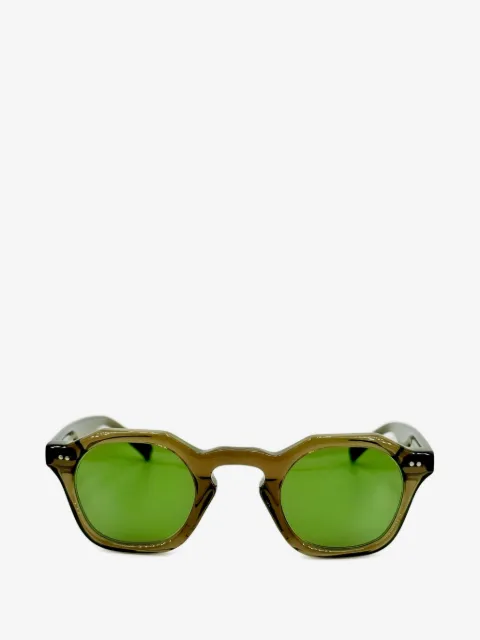 Josef Miller Milton round-frame sunglasses